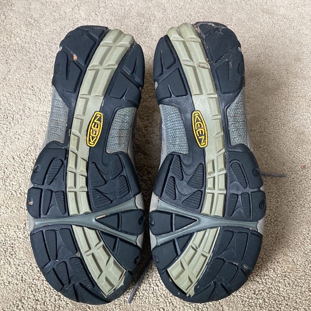 KEEN Dry Verdi II Mid Men’s Size 10 Grey Leather Mesh Waterproof Hiking Boots - Picture 6 of 6